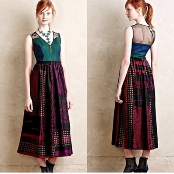 Anthropologie Dresses & Skirts - ANTHROPOLOGY | Niki Mahajan Midi Dress